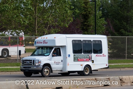 Red Deer Transit Action Bus